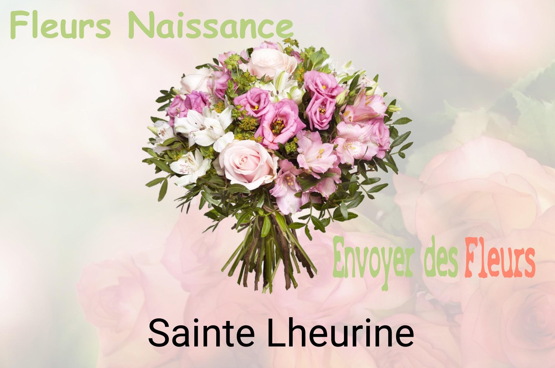 Bouquet de fleurs de naissance livré à Sainte-Lheurine